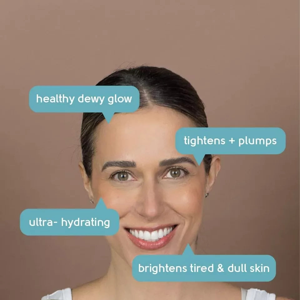 Face Facts Face Brightening Sheet Masks Hydrate + Glow | 2 x Masks from Superior Mart