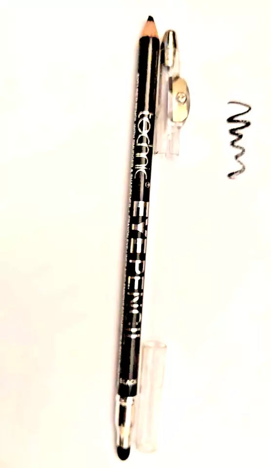 Technic Black Eyeliner Pencil and Sharpener Smudger Extra Long from Superior Mart