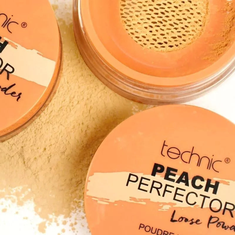 Technic Peach Perfector Colour Correcting Loose Setting Powder Smoothing Matte from Superior Mart