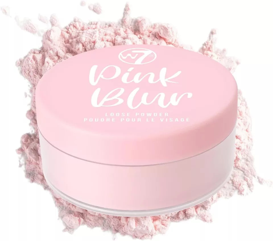 2XW7 Pink Blur Loose Powder Setting Brightening Blurring Face Powder (Pack of 2) from Superior Mart