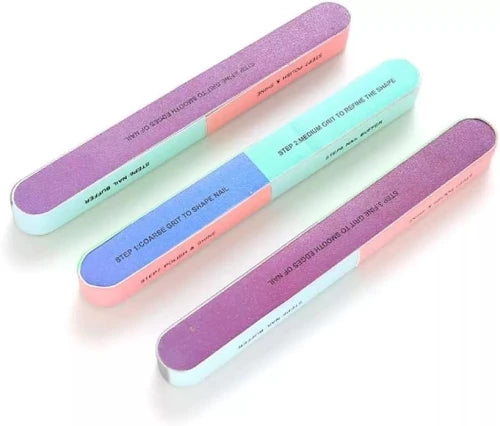 7 in 1 Nail Buffer Polishing Block File Manicure Pedicure Polish & Shine from Superior Mart