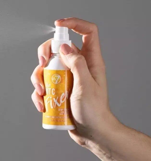 W7 The Fixer Vitamin C Makeup Setting Spray Natural Finish Long-Lasting from Superior Mart