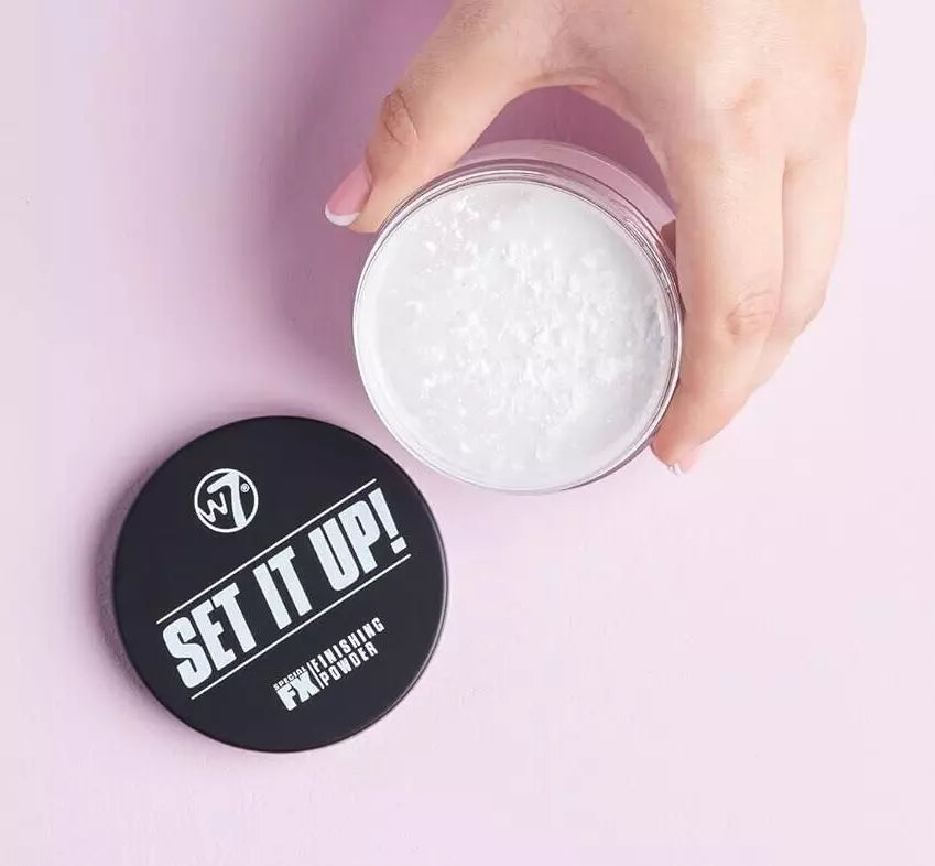 W7 Set It Up Loose Setting Powder Translucent Blurring Powder All Skin Tones from Superior Mart