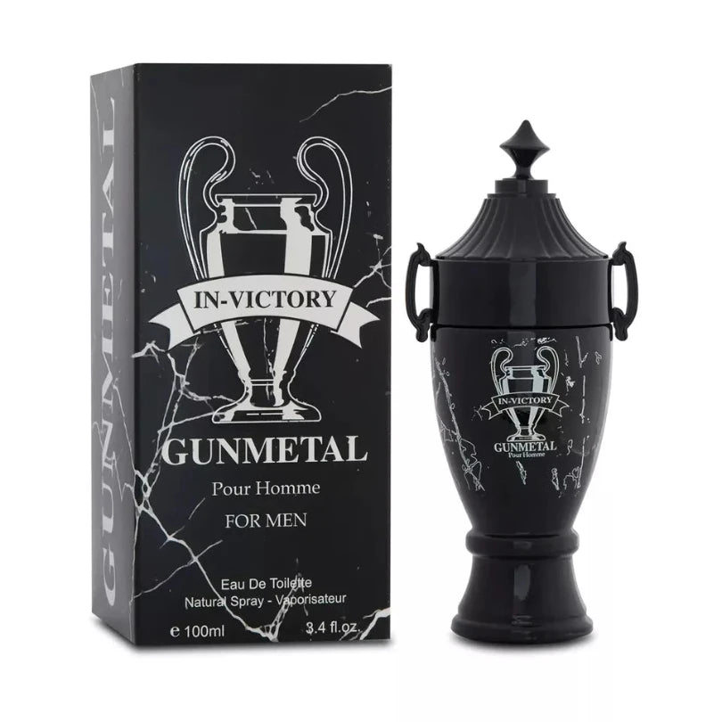 Men's Eau De Perfume IN-VICTORY GUNMETAL Fragrance Couture Eau De Parfum For Him from Superior Mart
