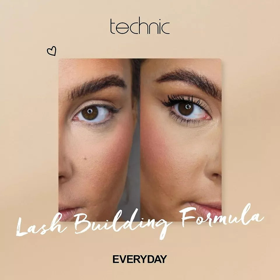 Technic Brown Mascara Lash Building Mega Lash Volumising Lifts Vegan Mascara from Superior Mart