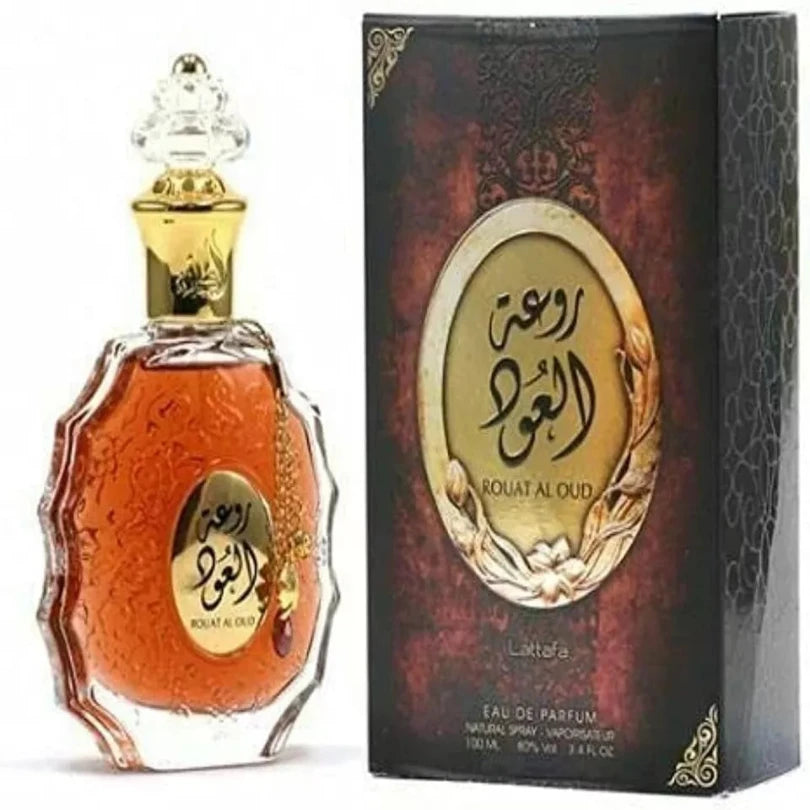 Rouat Al Oud Lattafa Perfumes Oriental Rawat Sandalwood Leather Ambergris Unisex from Superior Mart