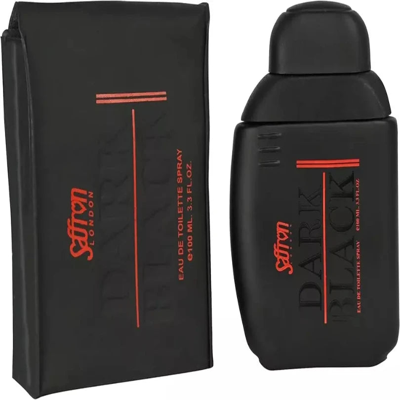 Eau De Toilette Spray Mens Dark Black 100ml EDT Fragrance Gift By Saffron London from Superior Mart