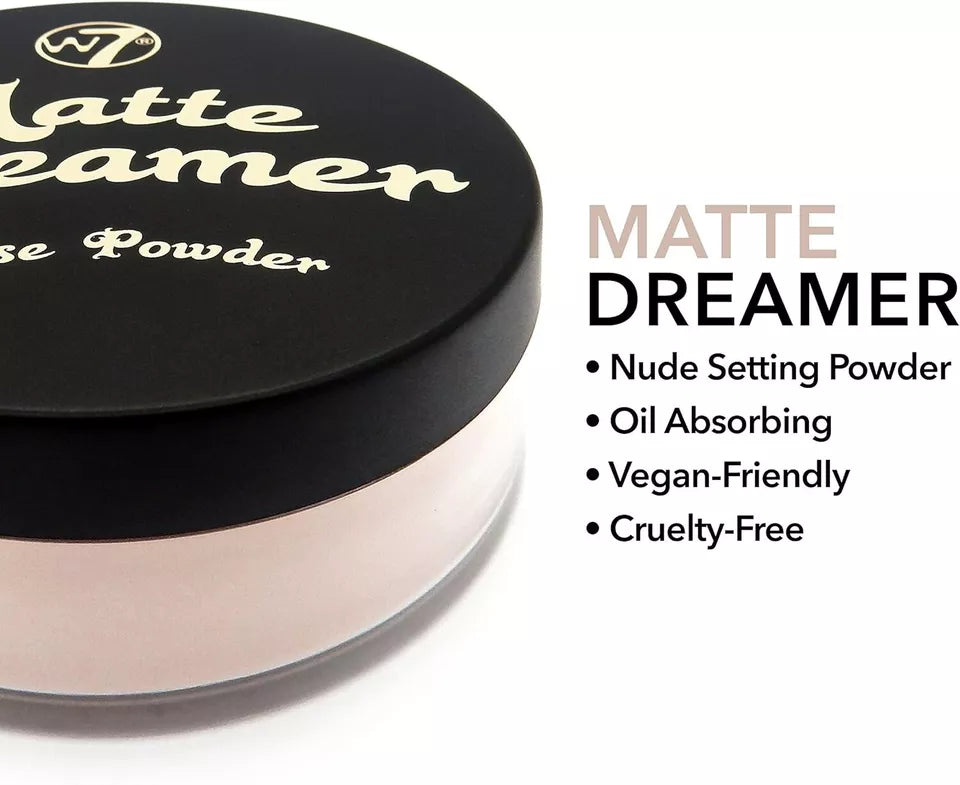W7 Matte Dreamer Loose Powder Classy Cameo Face Powder 20g from Superior Mart