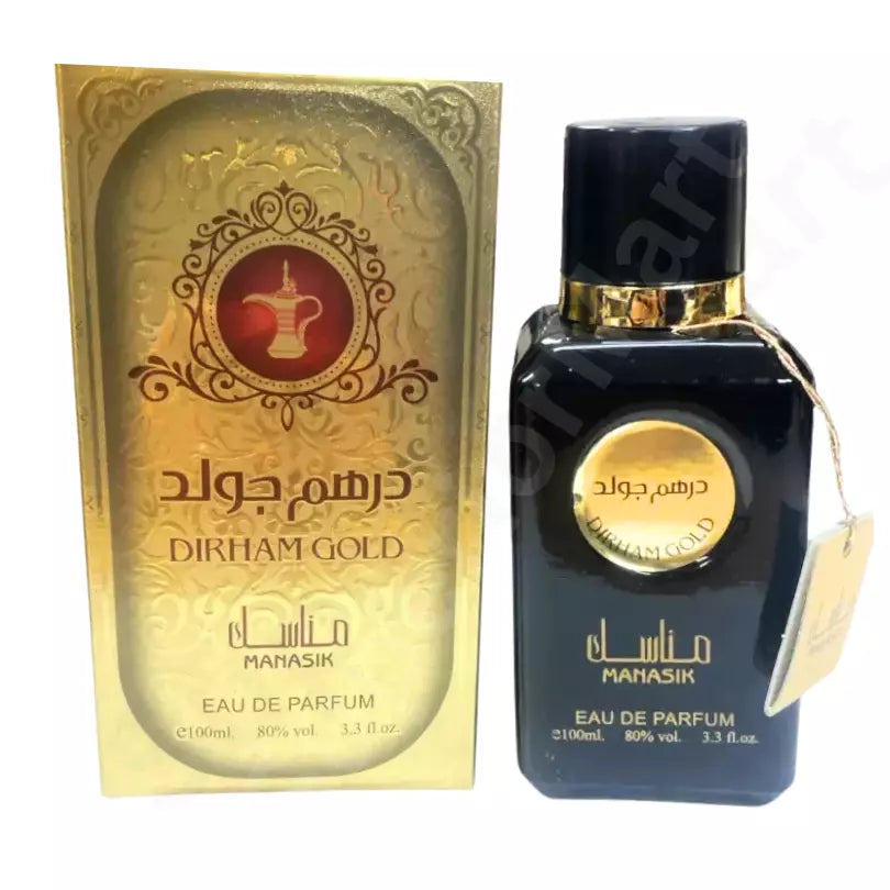 Dirham Gold OUD Perfume EDP by Manasik Arabic Fragrance Unisex 100ml from Superior Mart