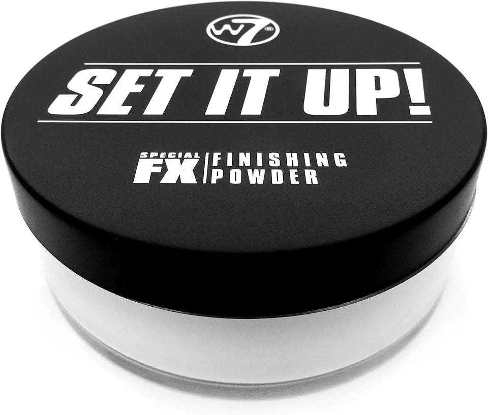 W7 Set It Up Loose Setting Powder Translucent Blurring Powder All Skin Tones from Superior Mart