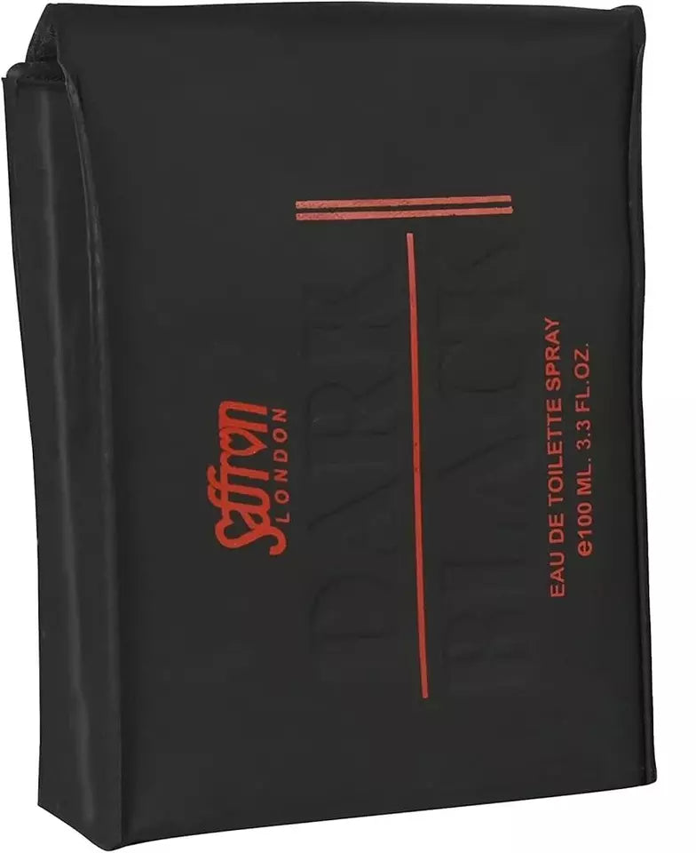 Eau De Toilette Spray Mens Dark Black 100ml EDT Fragrance Gift By Saffron London from Superior Mart