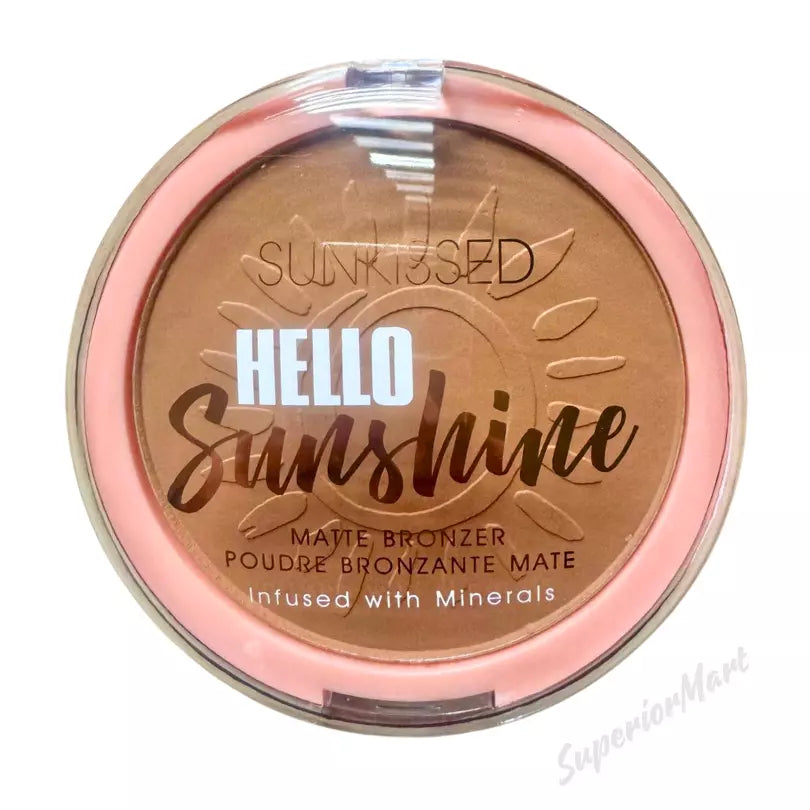 Sunkissed Hello Sunshine Matte Bronzer Infused With Minerals 21g from Superior Mart