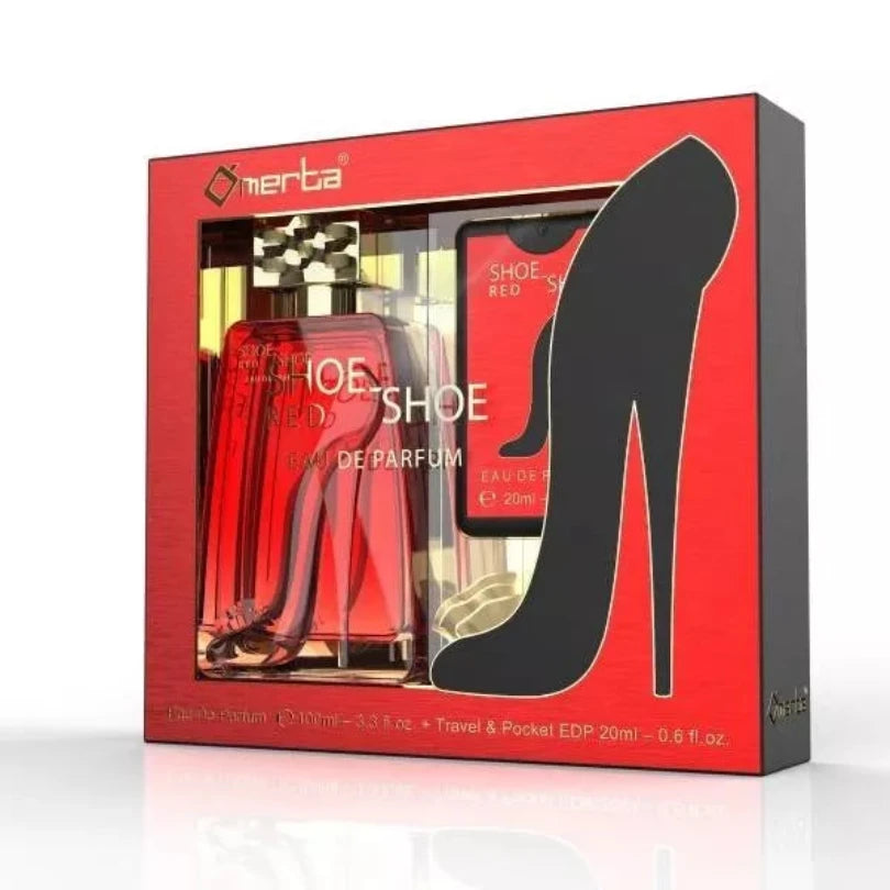 Omerta Shoe Shoe Red Eau De Parfum Ladies Gift Set for Her from Superior Mart