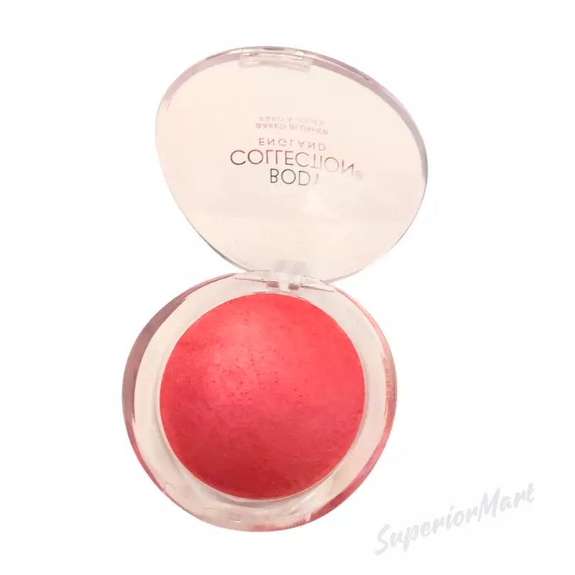 Makeup Face Blusher Shimmer Baked Blush Powder Lasting Body Collection from Superior Mart