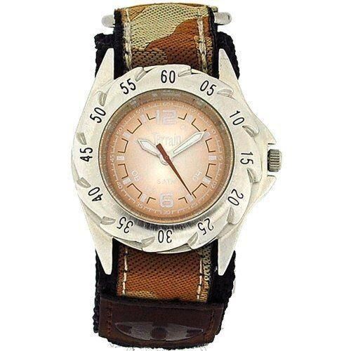 Terrain Children Boys Beige Camouflage Sports Surf Velcro Strap Rotating Bezel Watch TV-1311B  - CLEARANCE NEEDS RE-BATTERY from N/A