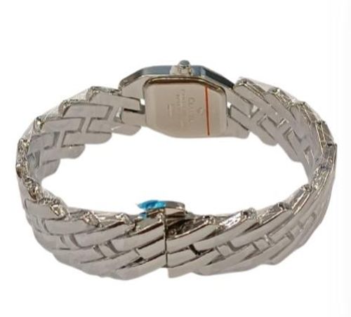 Clasico Ladies Water Resistant Bling Black Dial Silver Metal Strap Bracelet Watch from Clasico