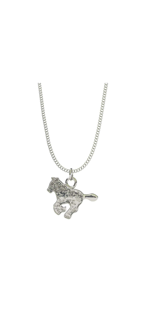 Relda Pink Watch and Girls Jewellery Gift Set for Kids with Silvertone Horse Necklace REL24 - CLEARANCE NEEDS RE-BATTERY from Relda