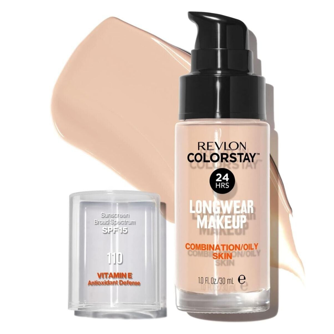 Revlon Color Stay Makeup Foundation Combination / Oily Skin 30ml Ivory 110 from Superior Mart